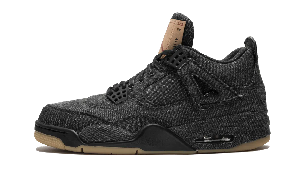 AIR JORDAN 4 RETRO NGR BLACK LEVI'S