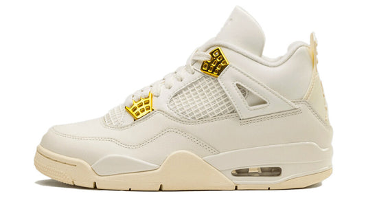 JORDAN 4 RETRO METALLIC GOLD WMNS