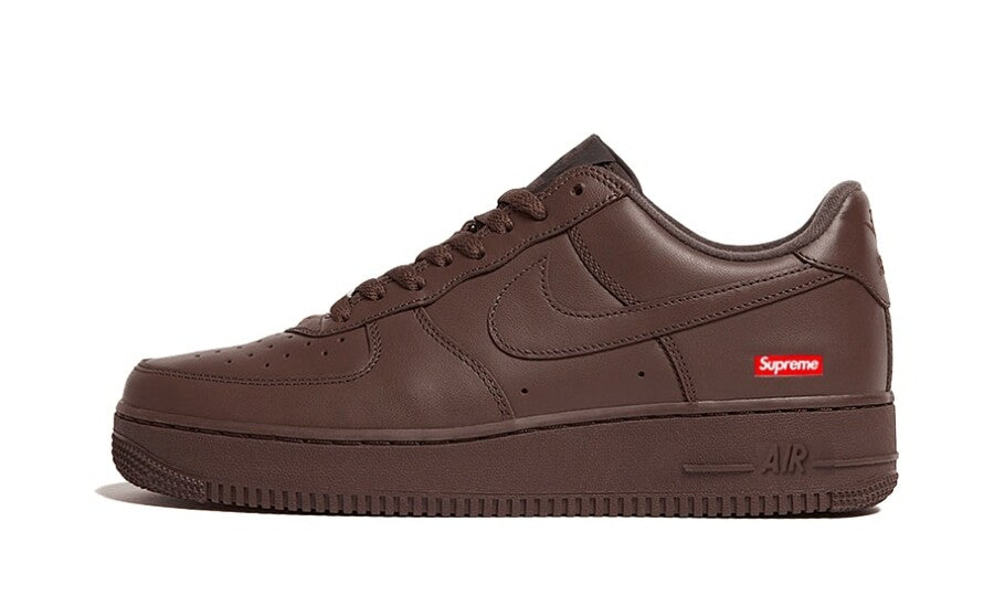 NIKE AIR FORCE 1 LOW SUPREME BROWN