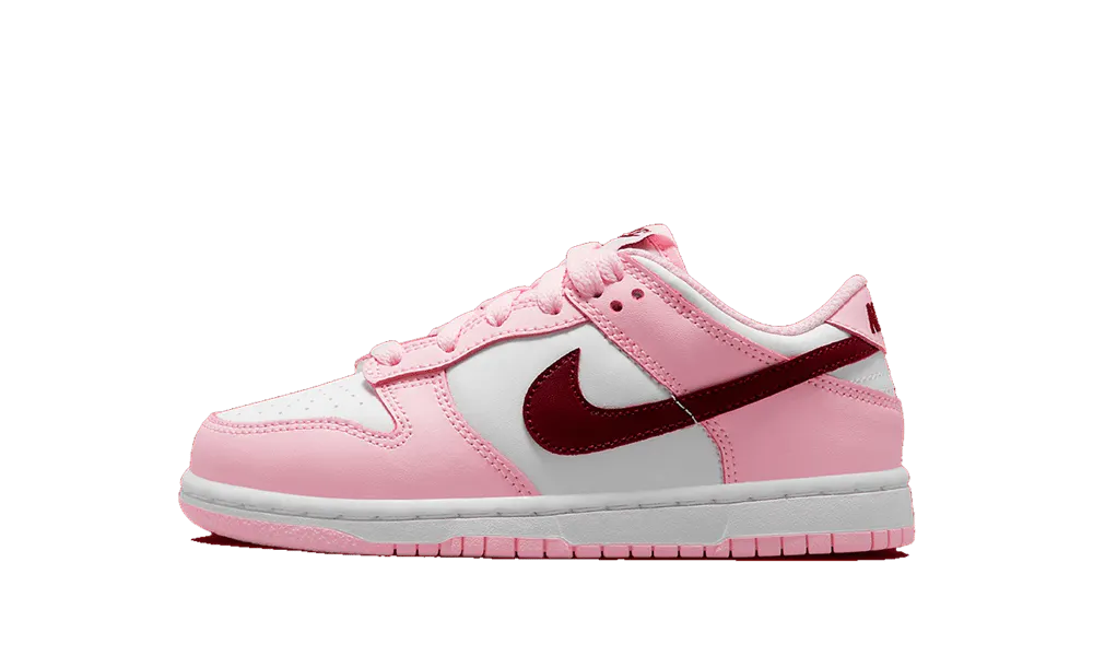 NIKE DUNK LOW PINK FOAM DARK BEETROOT PS