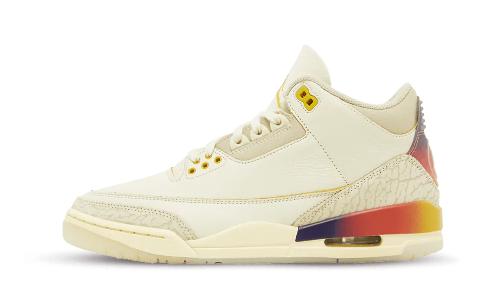 AIR JORDAN 3  J BALVIN MEDELLIN SUNSET