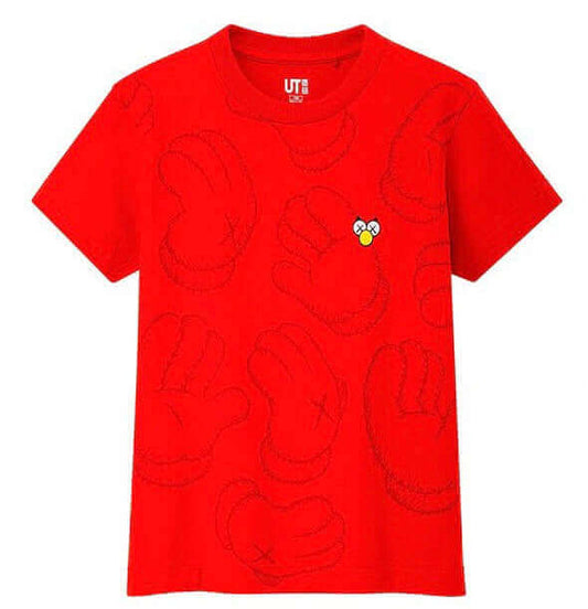 KAWS X SESAME STREET ELMO T-SHIRT