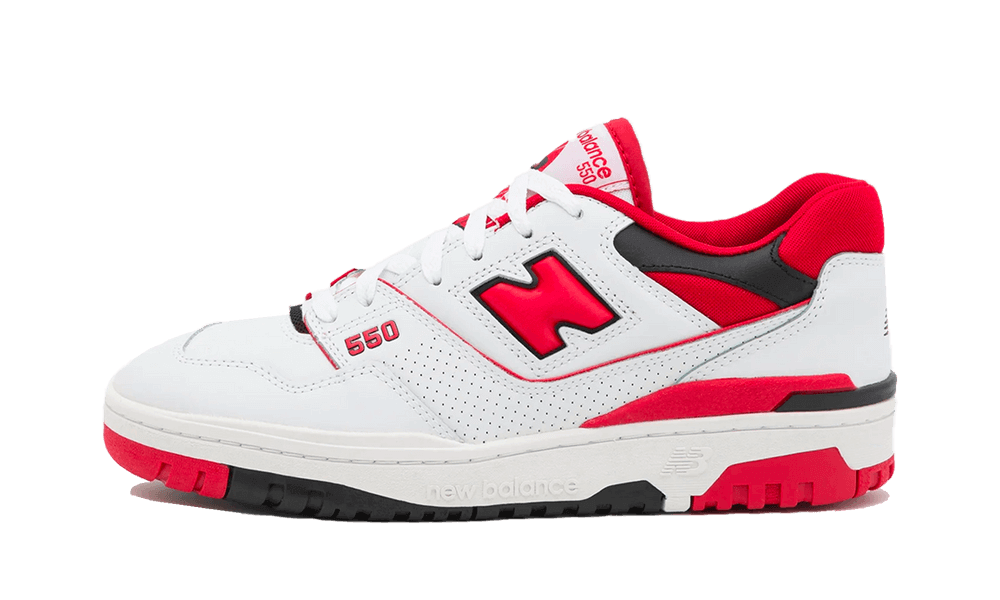 NEW BALANCE 550 WHITE RED