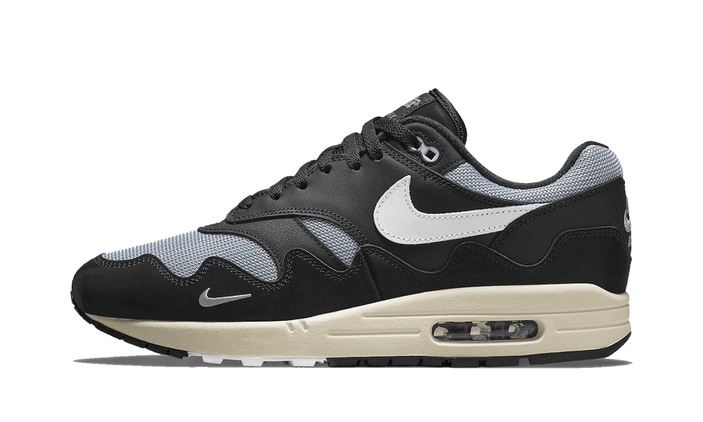 NIKE AIR MAX 1 X PATTA WAVES BLACK ( WITH BRACELET )