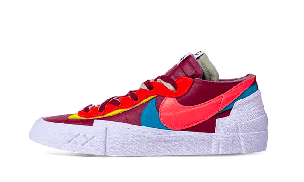 NIKE BLAZER LOW SACAI X KAWS RED BLUE